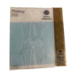 Anna Griffin Perfect Presents Embossing Folder Set 4" x 6" & 1" x 6" Border